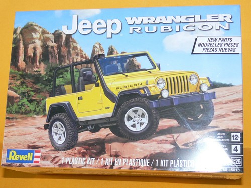 Revell jeep wrangler rubicon - -,