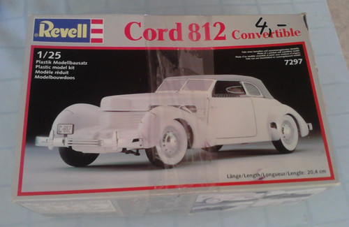 Revell cord 812 - revell, convertible