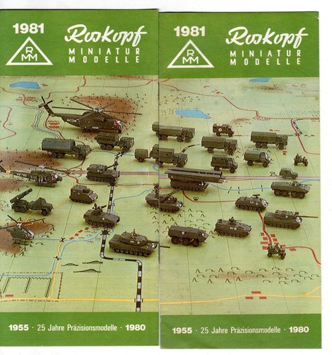 Roskopf miniatur modelle - roskopf, 1981