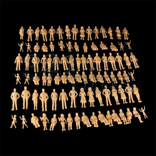 100 stk modellbau figuren - modellbau,