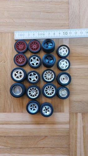 Modellbausatz 25 räder - 1:24, 1:25