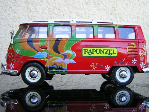 Maisto volkswagen van - volkswagen, samba