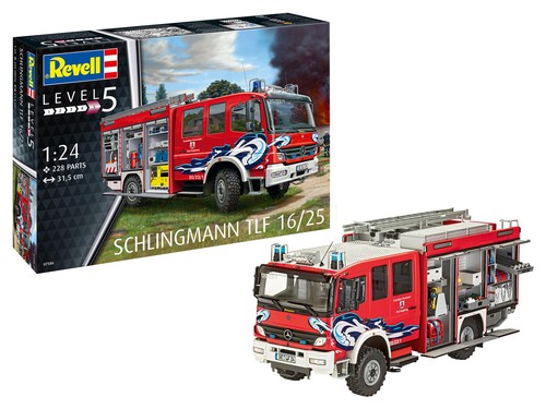 Revell tanklöschfahrzeugs lkw - tanklöschfahrzeugs,