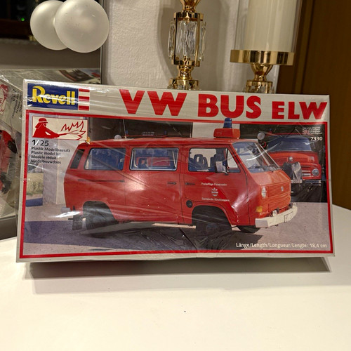 Revell bus elw plastik - revell,